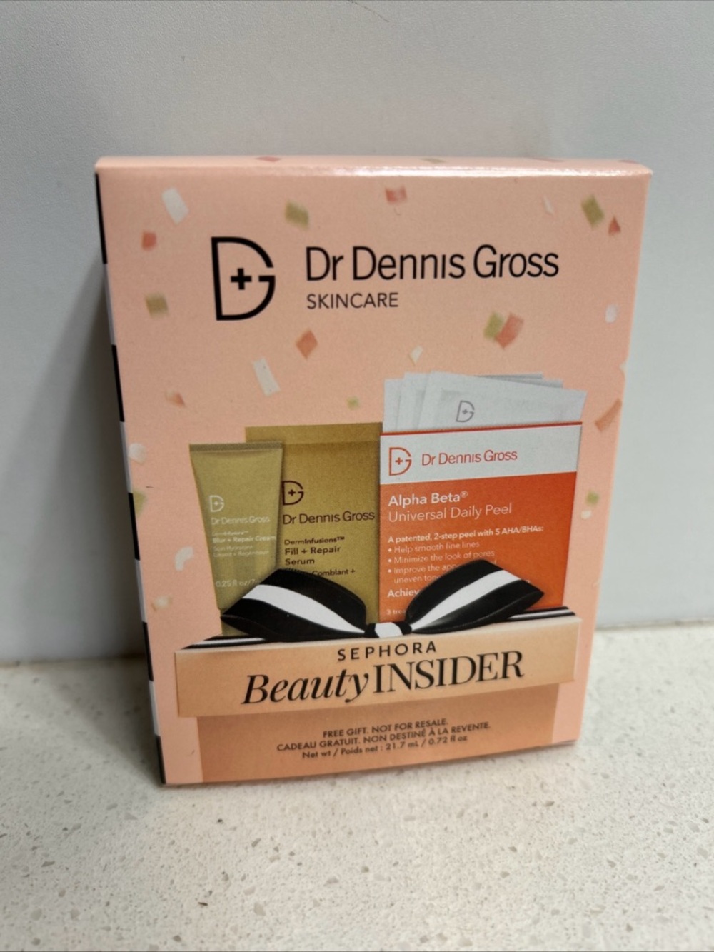 Dr Dennis Gross Sephora Beauty Insider Skincare 3 piece Sample Set